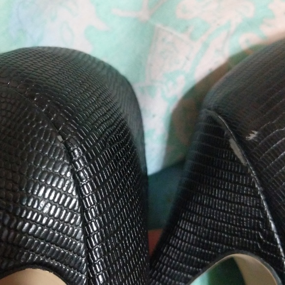 Aldo 7.5 genuine leather pointy pump heel evening - Picture 8 of 8